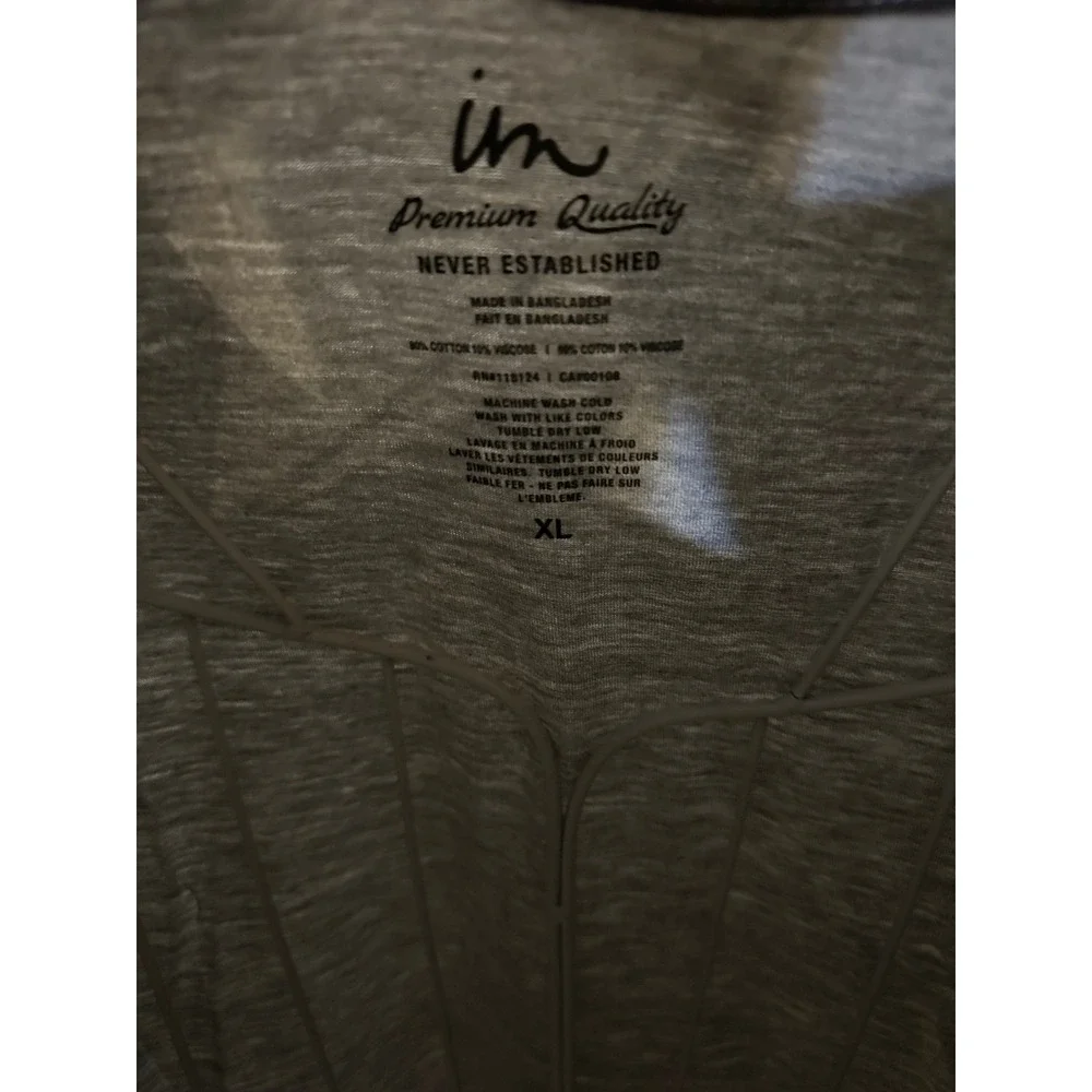 New with tags‎ iM Premium Quality Mens XL Gray Made In The Shade Graphic T-Shirt